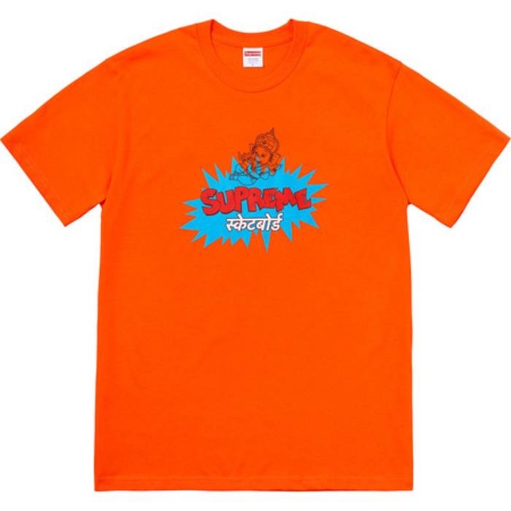 Supreme Ganesha Orange Tee M